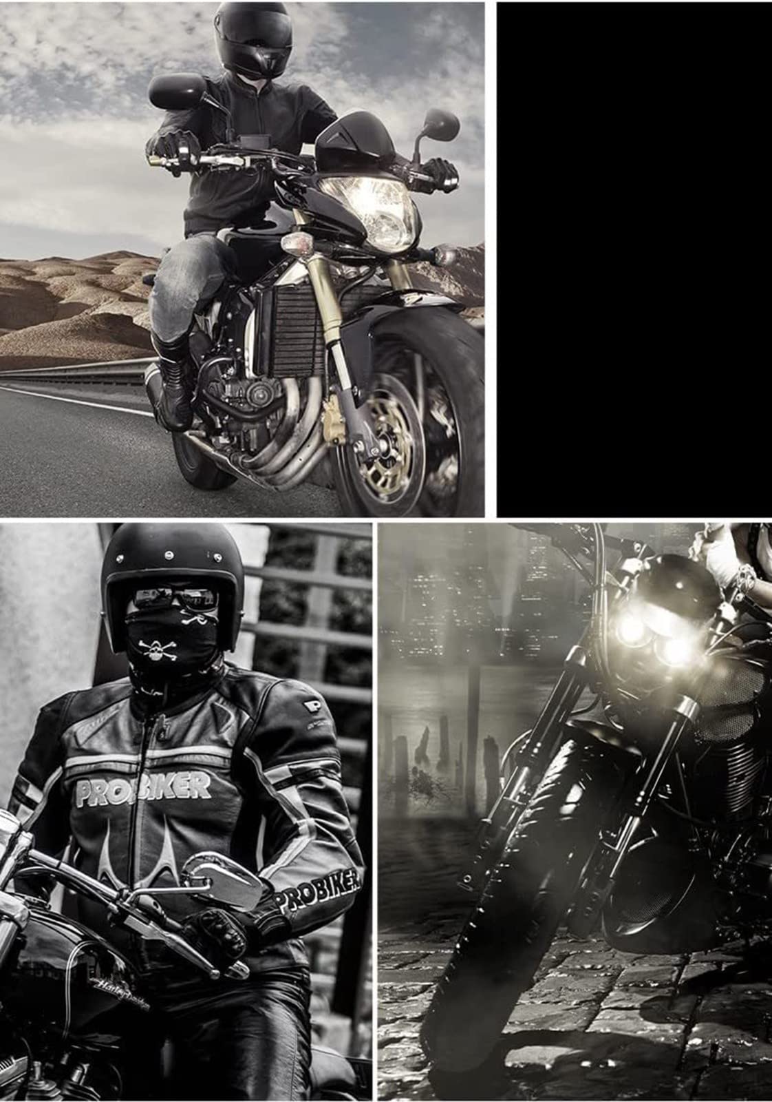 HZIH Classic Aperto Casco da Moto,Portatile Mezzi Caschi retrò Casco Scodella Moto Casco,DOT/ECE Certificazione,Ciclomotore Crash Chopper Caschi Cromwell Casco di Sicurezza H,XL=61-62cm