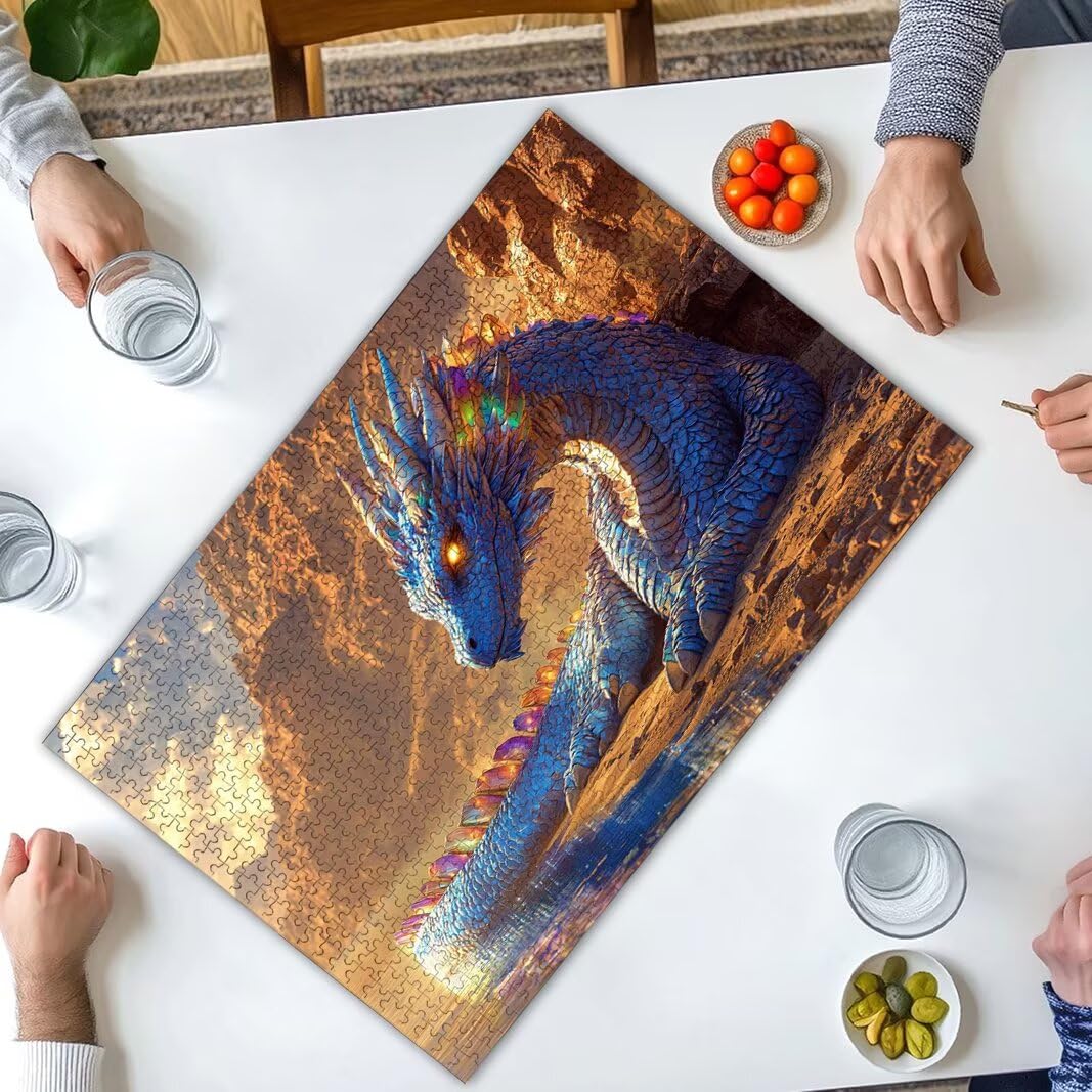 Puzzle Drachen, Puzzle 2000 Teile Erwachsene, Klassische Puzzles -8565