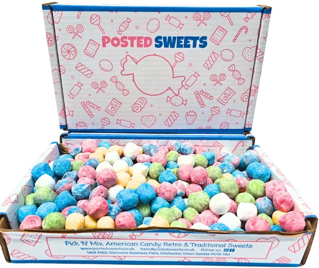 Bon Bon Sweet Hamper, Gift Box, Pick and Mix Candy, Packed with the classic Biritsh Retro Sweets, BonBon Sweet, Bon Bon Gifting Box for Kids and Adults, Birthdays