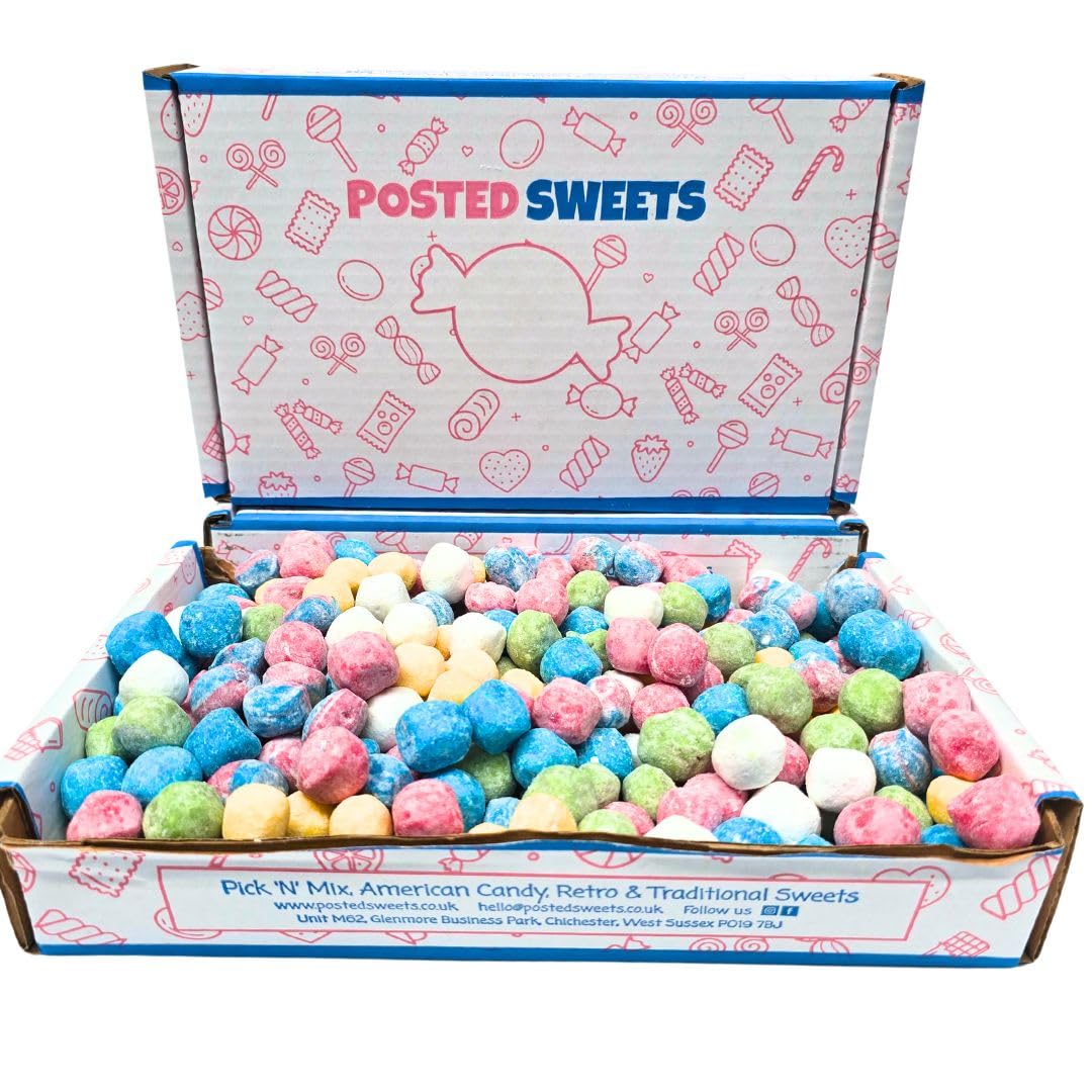 Bon Bon Sweet Hampers, Gift Box, Pick and Mix Candy, Packed with the classic Biritsh Retro Sweets, Bon Bon Sweet, Bon Bon Gifting Box for Kids and Adults, Birthdays