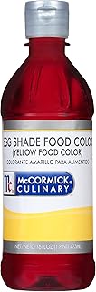 McCormick Culinary Egg Shade (Yellow) Food Coloring, 16 fl oz - One 16 Fluid Ounce Bottle of Yellow Food Dye, Adds Yellow ...