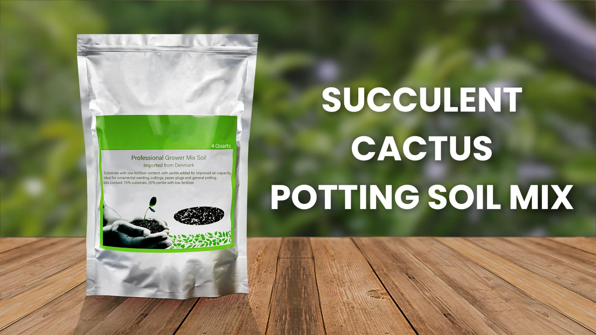 Amazon.com : Succulent Cactus Potting Soil Mix (2 qt), All-Purpose