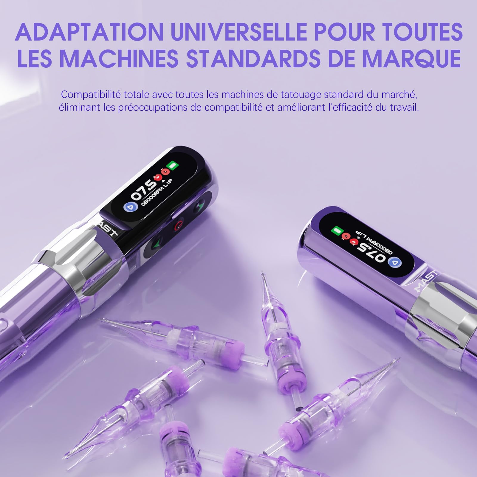 Mast Pro2 Aiguilles de Tatouage Set Mixed Size 50pièces #10 Bugpin Round Liner Curved Magnum Shader Cartouche de Aiguille 1RL 3RL 5RL 7RL 9RL de Tatouage de Machine à Tatouer