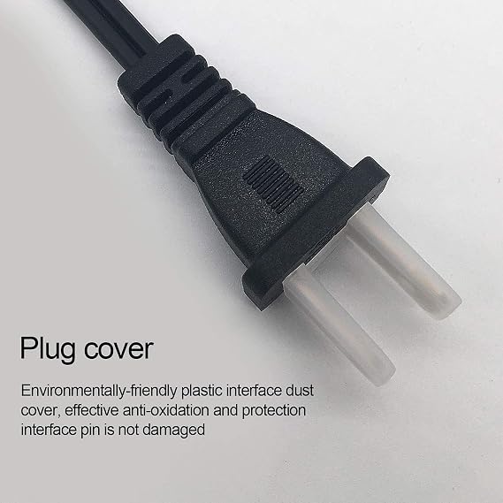 BestCH New AC Power Cord Cable Plug Replacement for Brother Pfaff Singer Sewing Machine