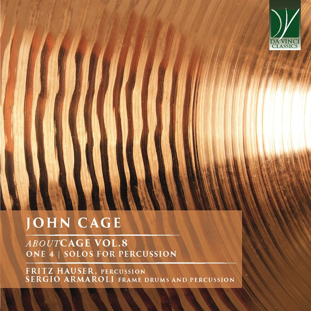 About Cage Vol.8 - A Collection of Solo Works for Percussion Cage