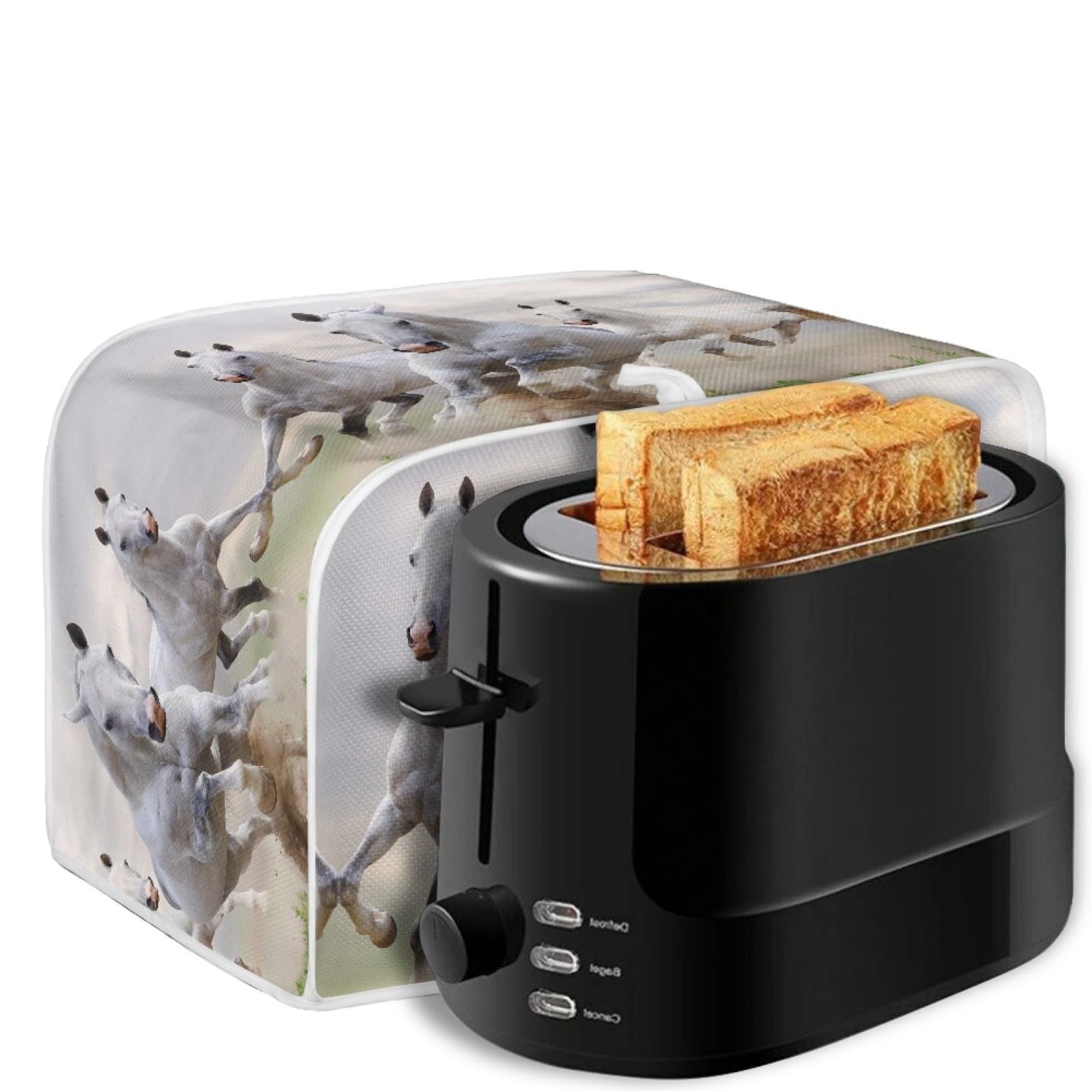 Edelstahl Toaster Abdeckung - Schutzhaube Für Toaster & Brotbackmaschinen