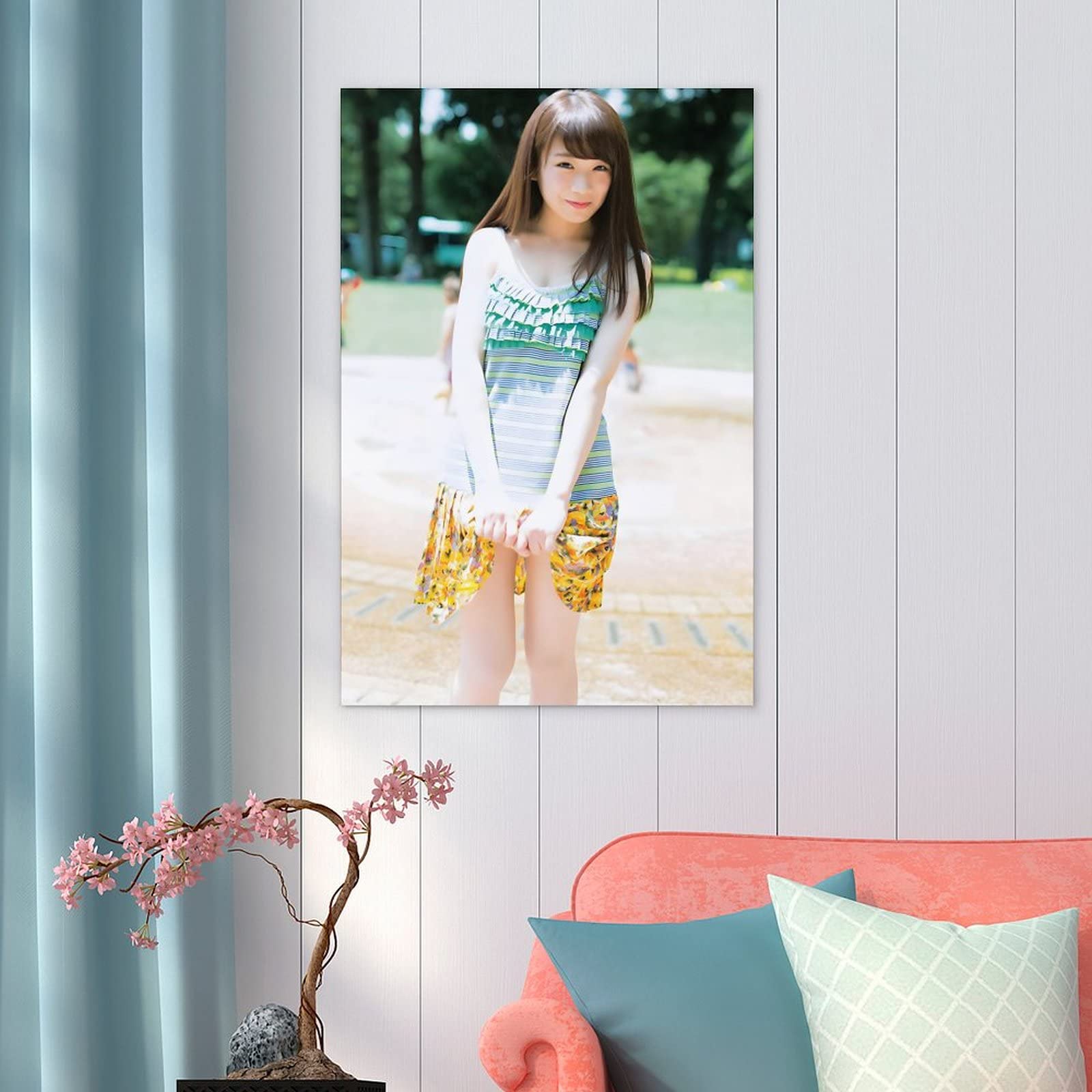 Amazon.co.jp: 乃木坂46秋元真夏清純写真かわいいビキニポスター6 壁に