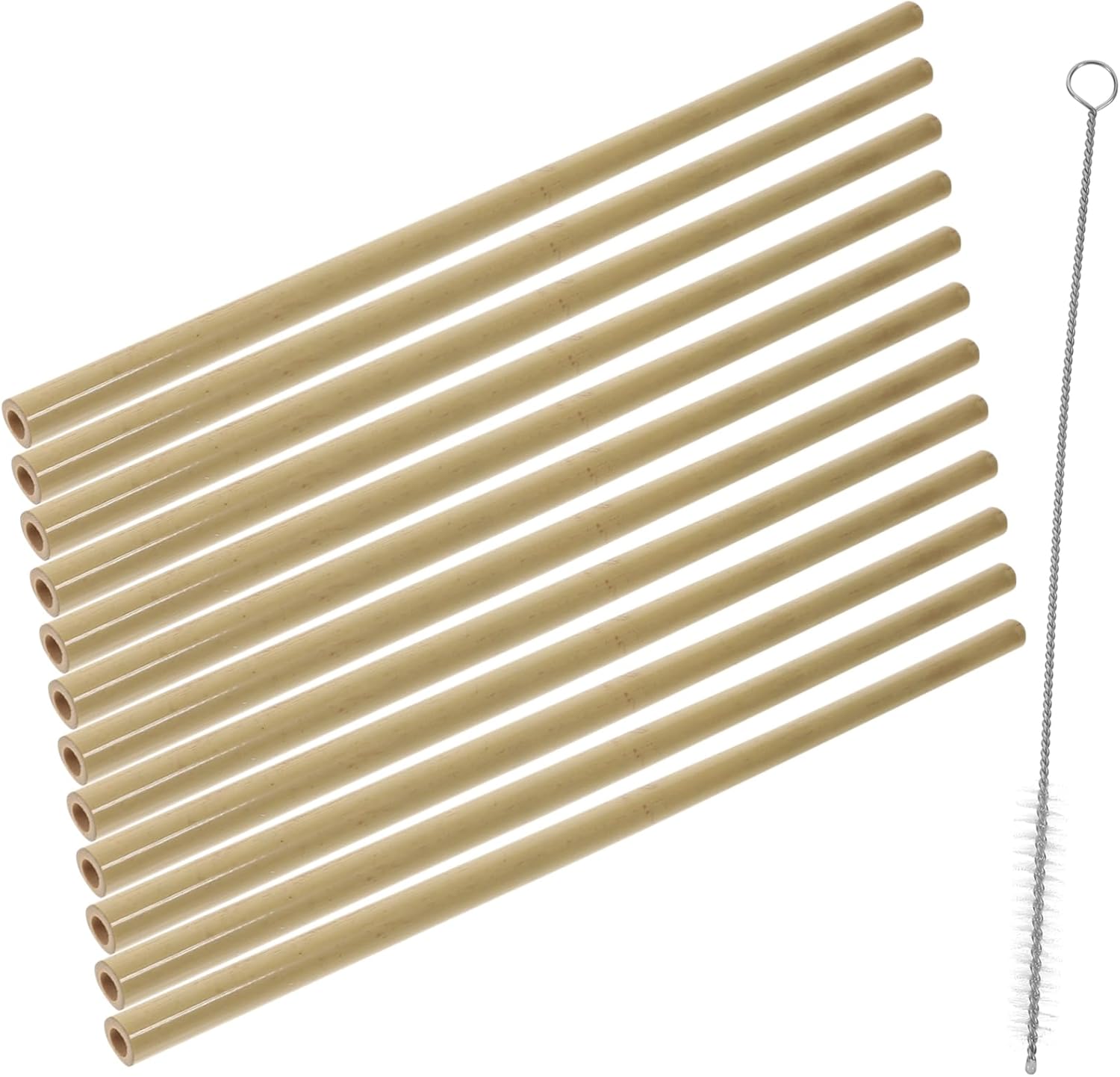 ULTECHNOVO 1 Set Straw with Cleaner Reusable Drinking Straws for Parties for Mugs Wine Glasses Bottles