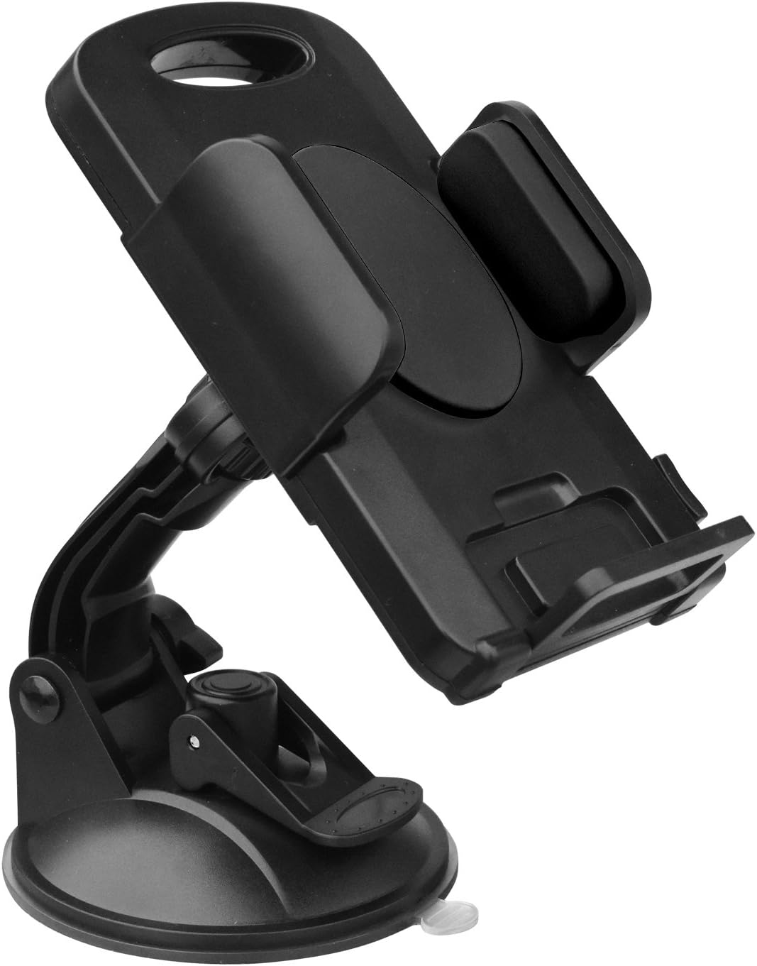 SYNAGY C139 Car Mount, Car Universal Tablet Holder, Windshield Dashboard Car/Desk Mount Holder for Smart Phone and Tablet, Black