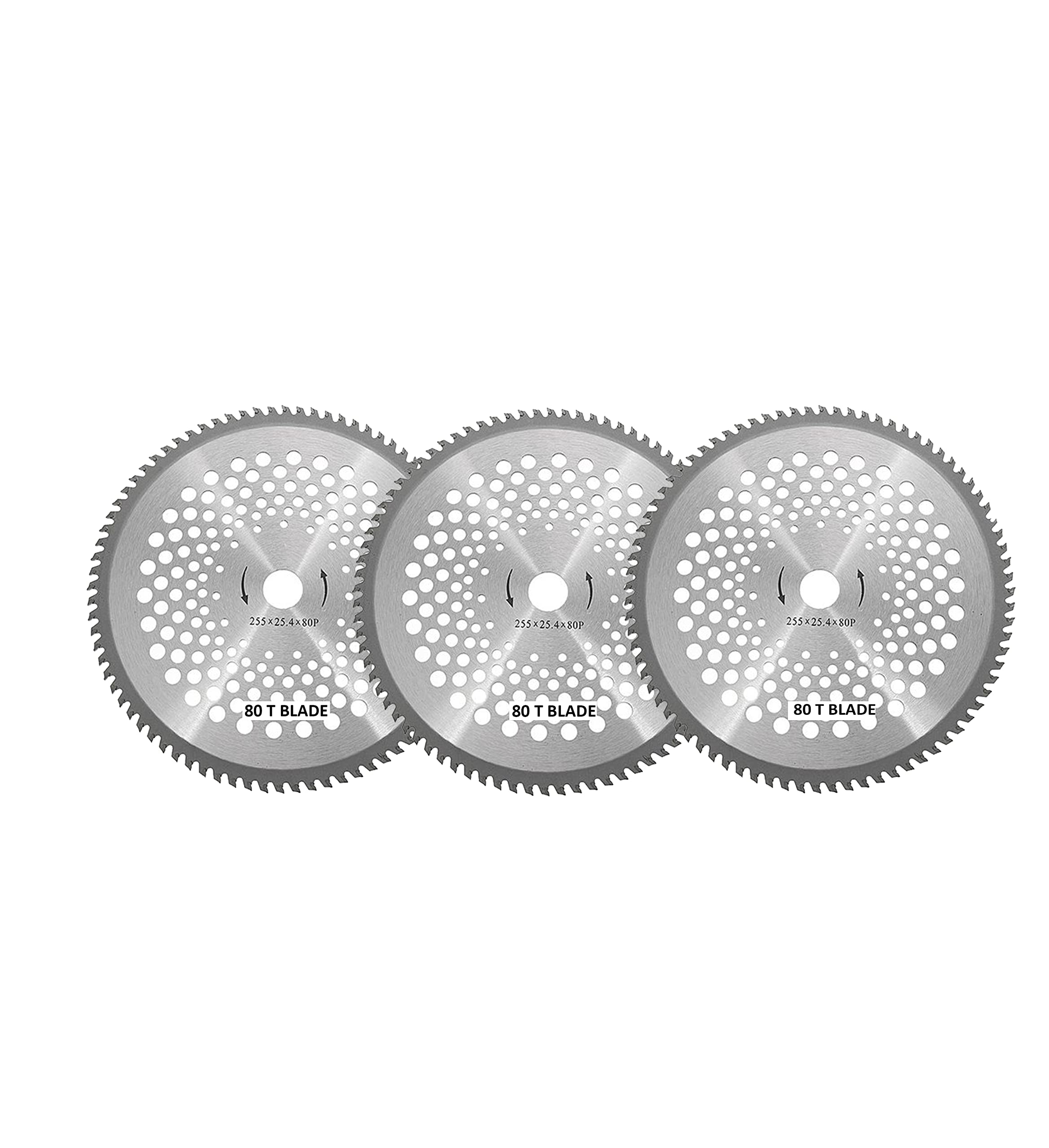 DVI Heavy Duty 60T Blade(10" INCH) for Any Type of Brush Cutter|Grass Trimmer|Crop Reaper Used for Cutting Bushes,Grass and Weeds (Made in India) Pack of 3 (B0B12P5VPF) Amazon Price History, Amazon Price Tracker