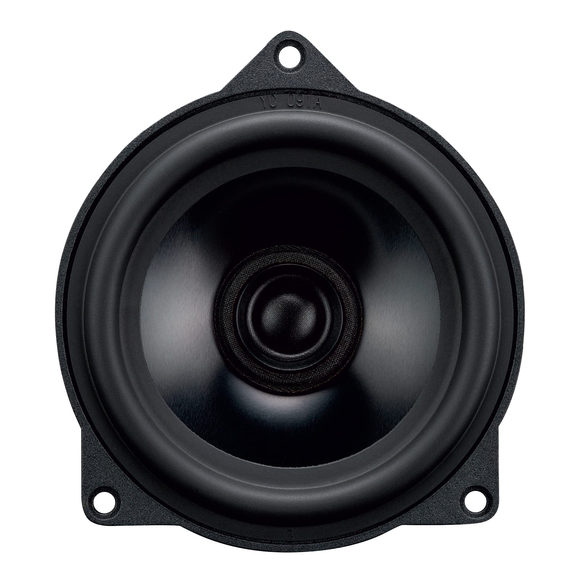 EMPHASER EM-BMWC1 – 10 cm Center Speaker, kompatibel mit BMW & MINI | Klangstarker 4 Zoll 2-Wege Plug & Play Zentrallautsprecher, passgenau für den Einbau im Armaturenbrett, 1 Stück