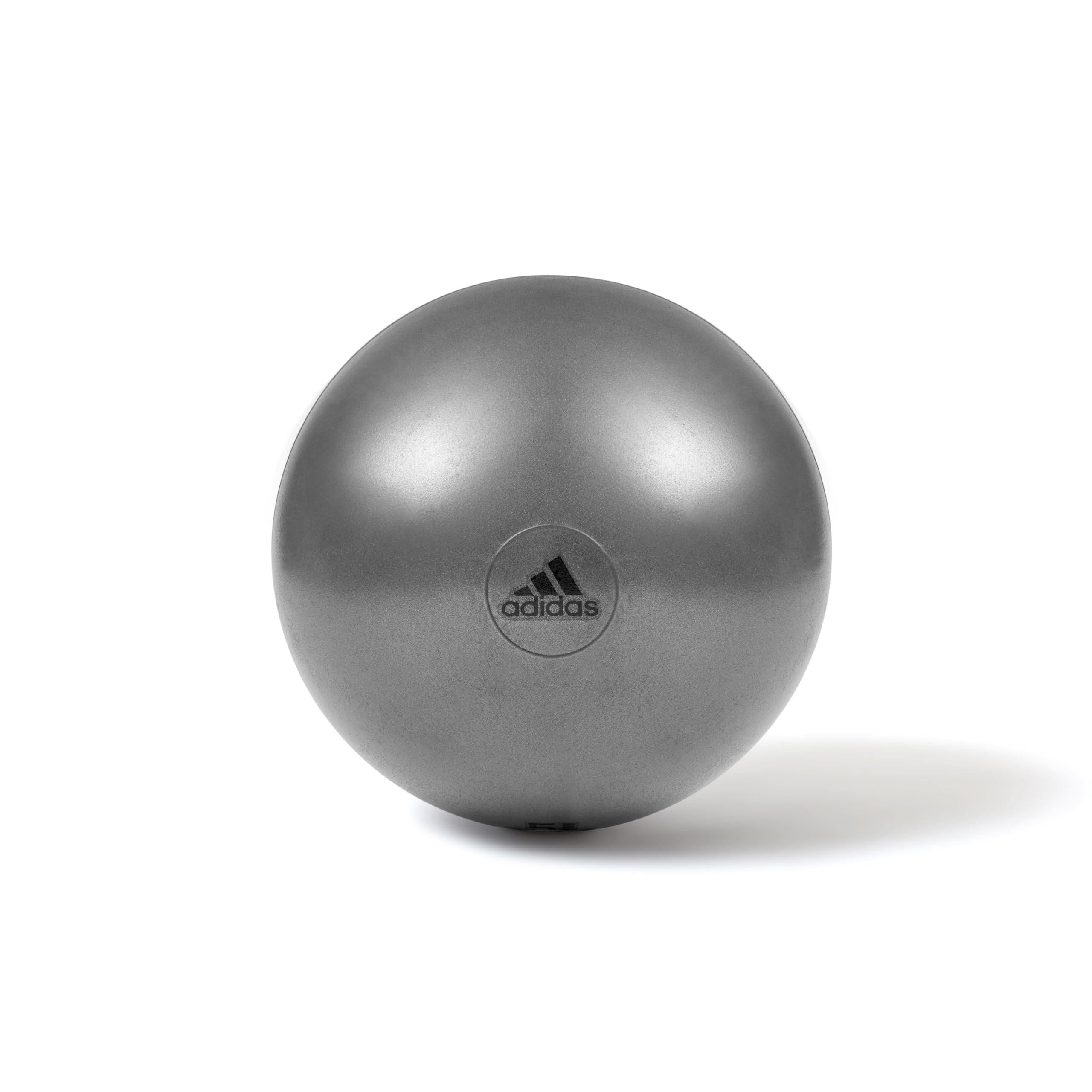 adidas ADBL-11245GR PVC Exercise Gym Ball, Size 55 cm, (Grey)
