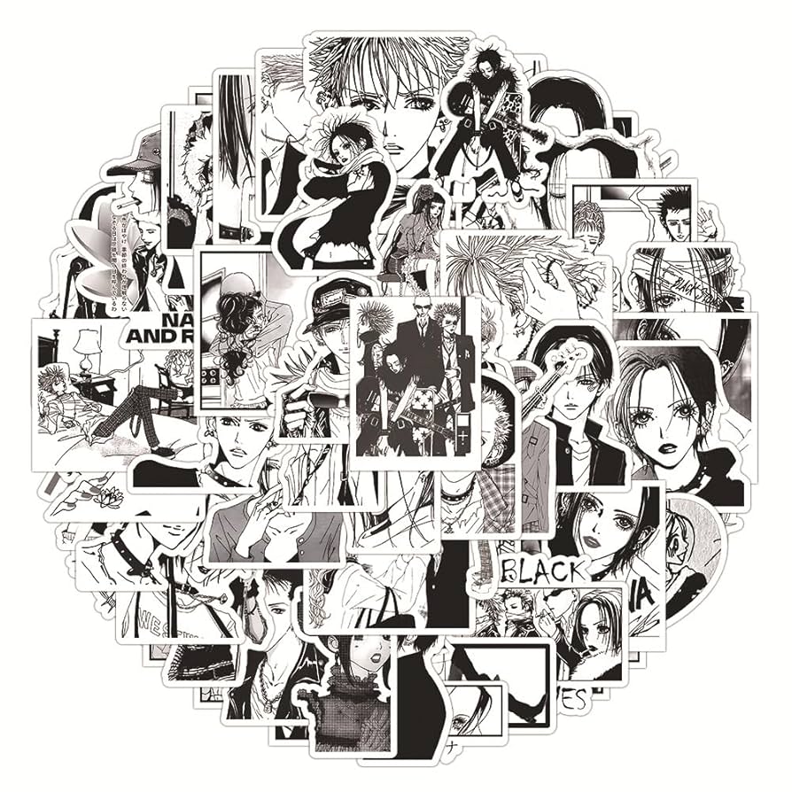 【貴重】初版！Nana : 1st illustrations ナナ ステッカー NANA : 1st ILLUSTRATIONS 矢沢あい 初回限定 - メルカリ