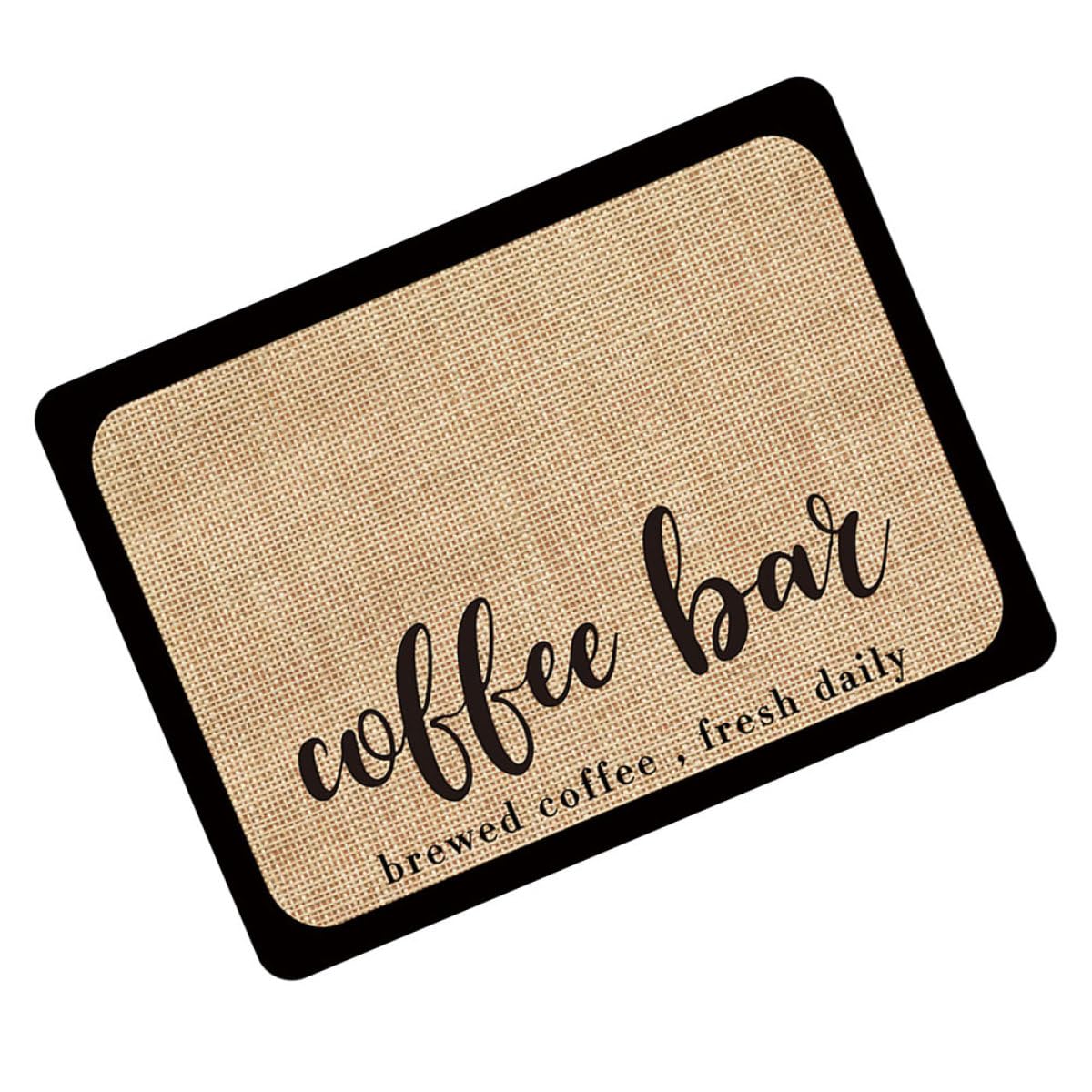 Tapete multifunción para cafetera ideal para proteger la barra del hogar y cocina