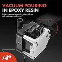 Vista 3 de A-Premium Bobina de encendido del motor compatible con Seat Cordoba Volkswagen Cabrio Combi Derby EuroVan Golf Jetta Panel Passat Van