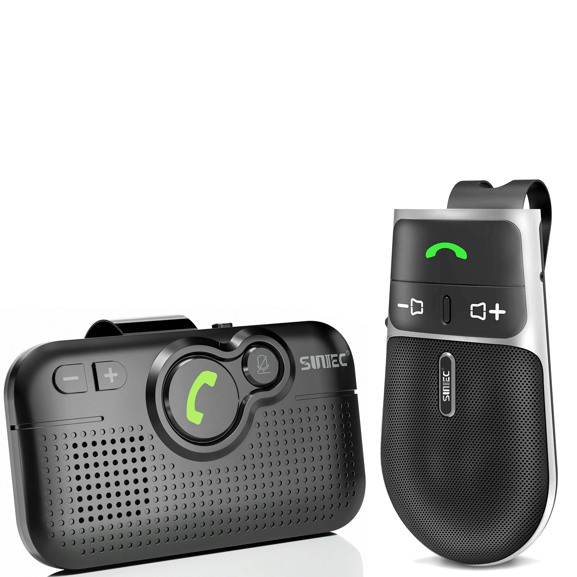Handsfree Bluetooth Car kit for Cell Phone, Wireless Bluetooth Speaker for car handsfree Safe Driving, Bundle Set of BC980SA n BC920SA