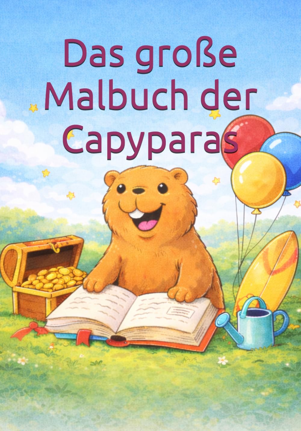 Das große Malbuch der Capyparas