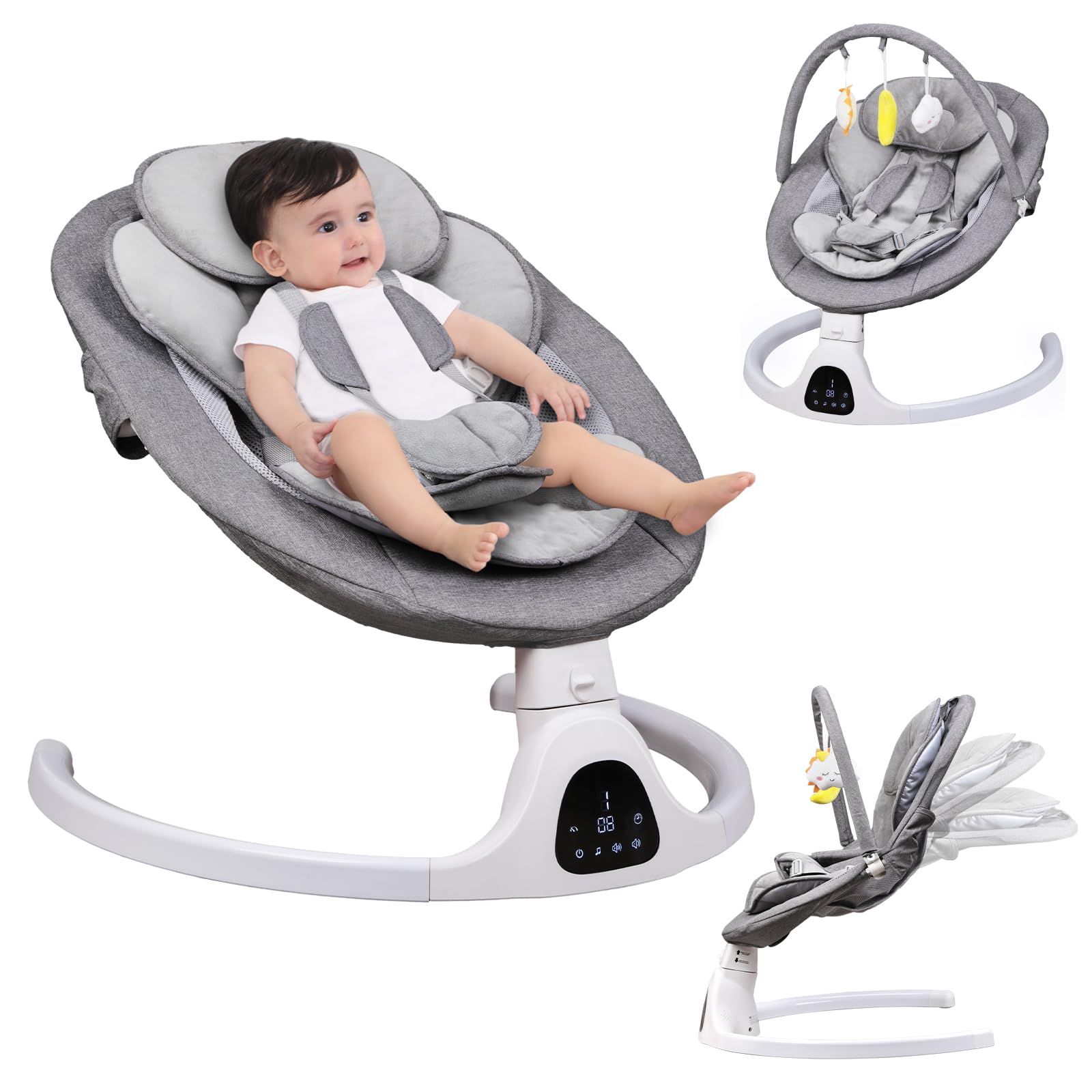 Baby Swing And Bouncer Combo Rocker Bouncer Best Baby Swing And