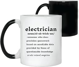 Gift for Electricians Definition of Electrical Technician Wireman 11oz 15oz Color Changing Mug