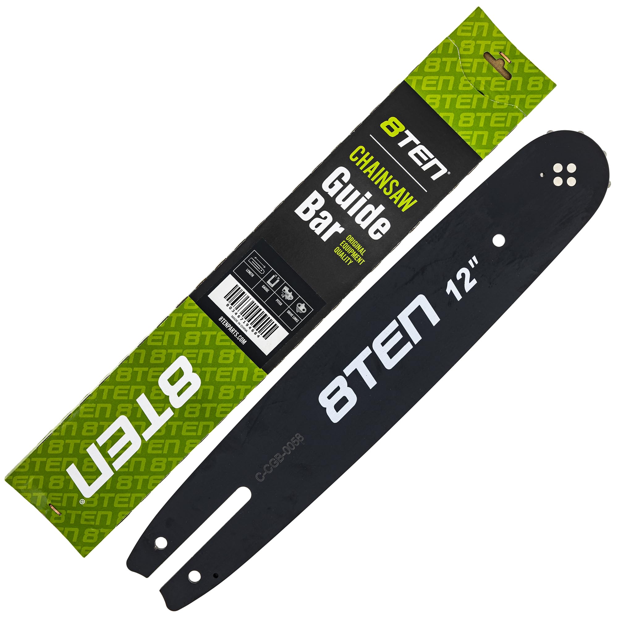 Amazon.com: 8TEN 12 Inch Chainsaw Guide Bar .050 3/8LP 44DL Chain