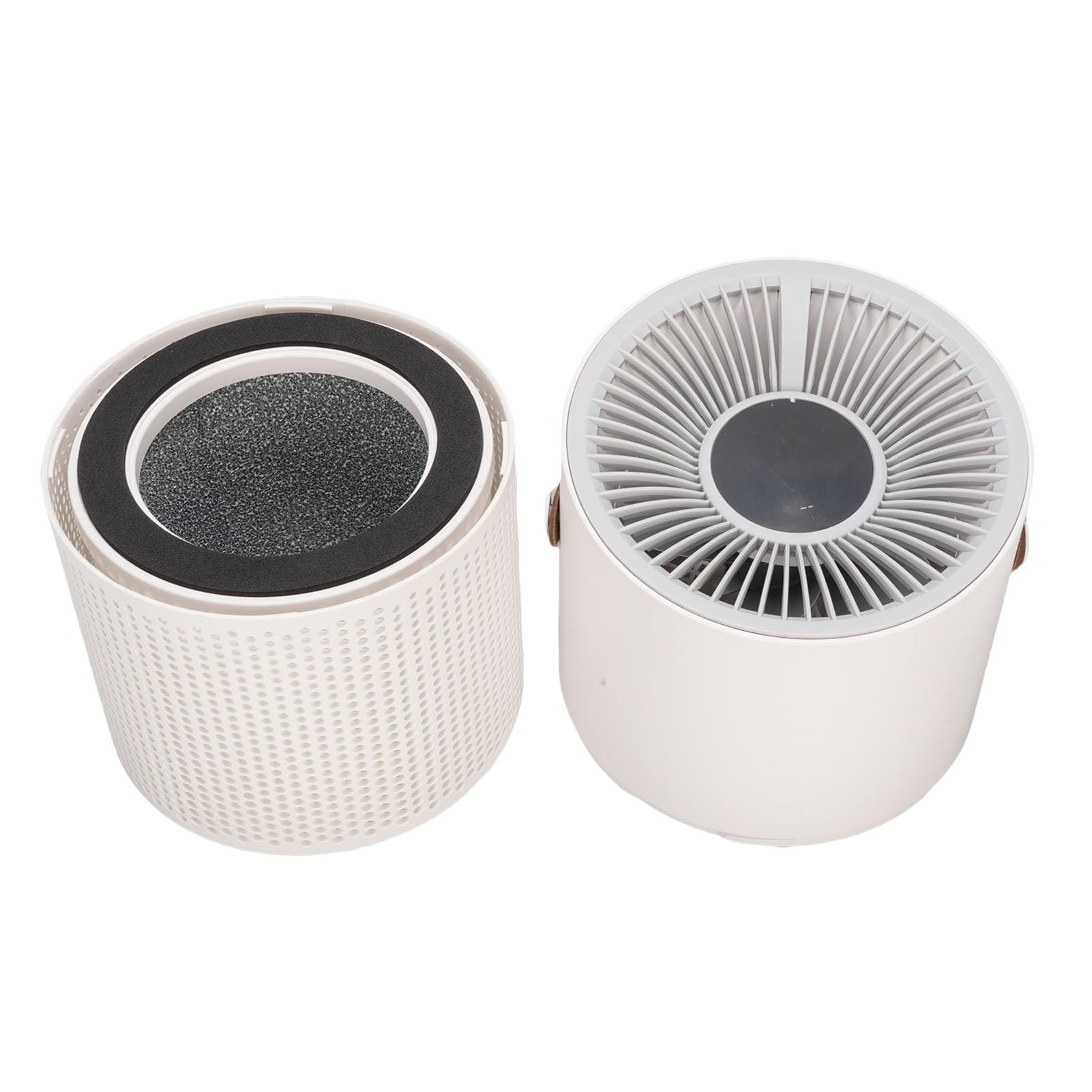 Generic Silenzioso Desktop Ionico Purificatore D'aria Portatile HEPA Filtro Dell'aria per Casa Ufficio Soggiorno Plastica ABS 11,0x6,6 Pollici