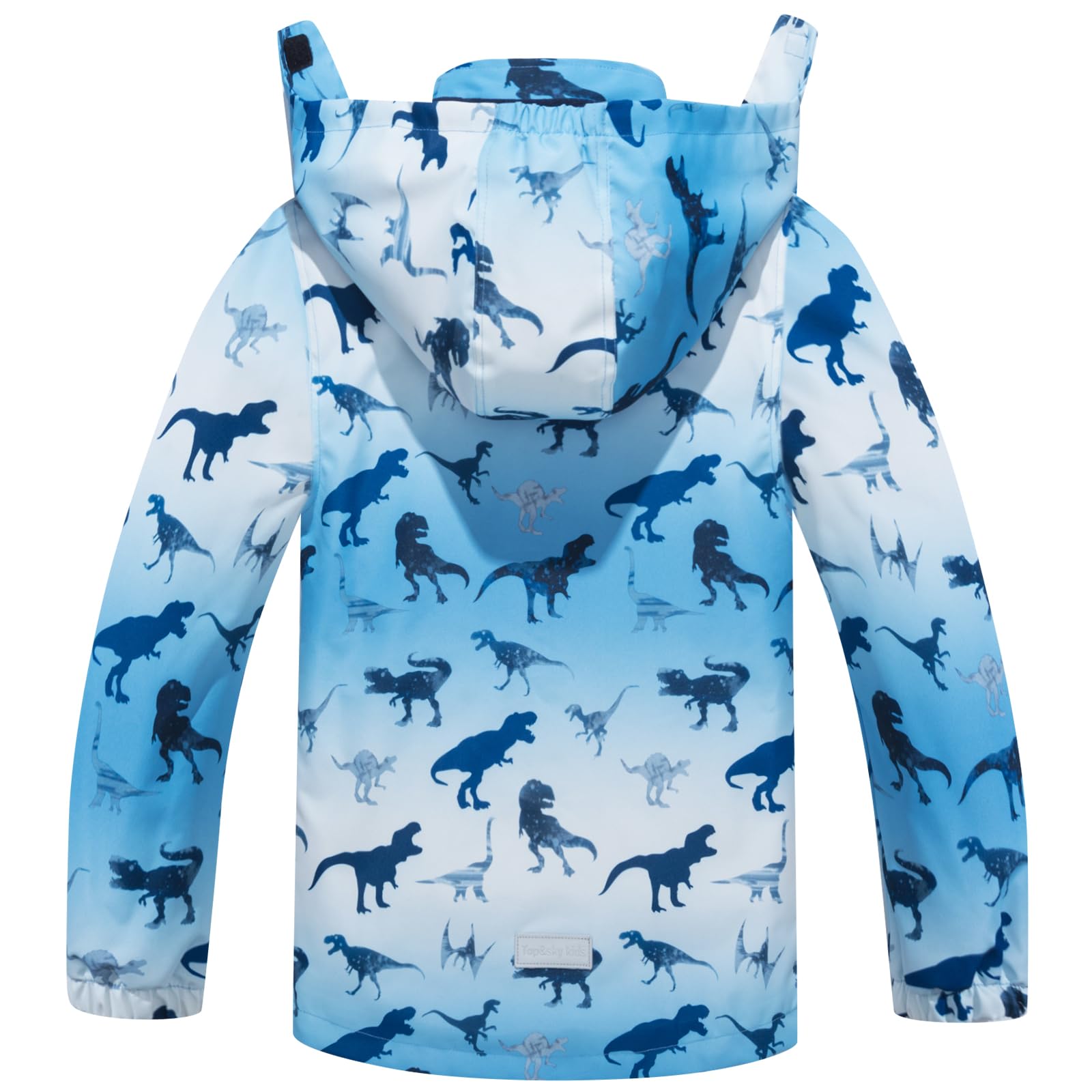 Fewlby Blouson Imperméable Enfants, Manteaux Imperméables à Capuche pour Garçon Veste de Pluie Coupe Vent Veste de Pluie Légère Printemps Automne 7-8 Ans