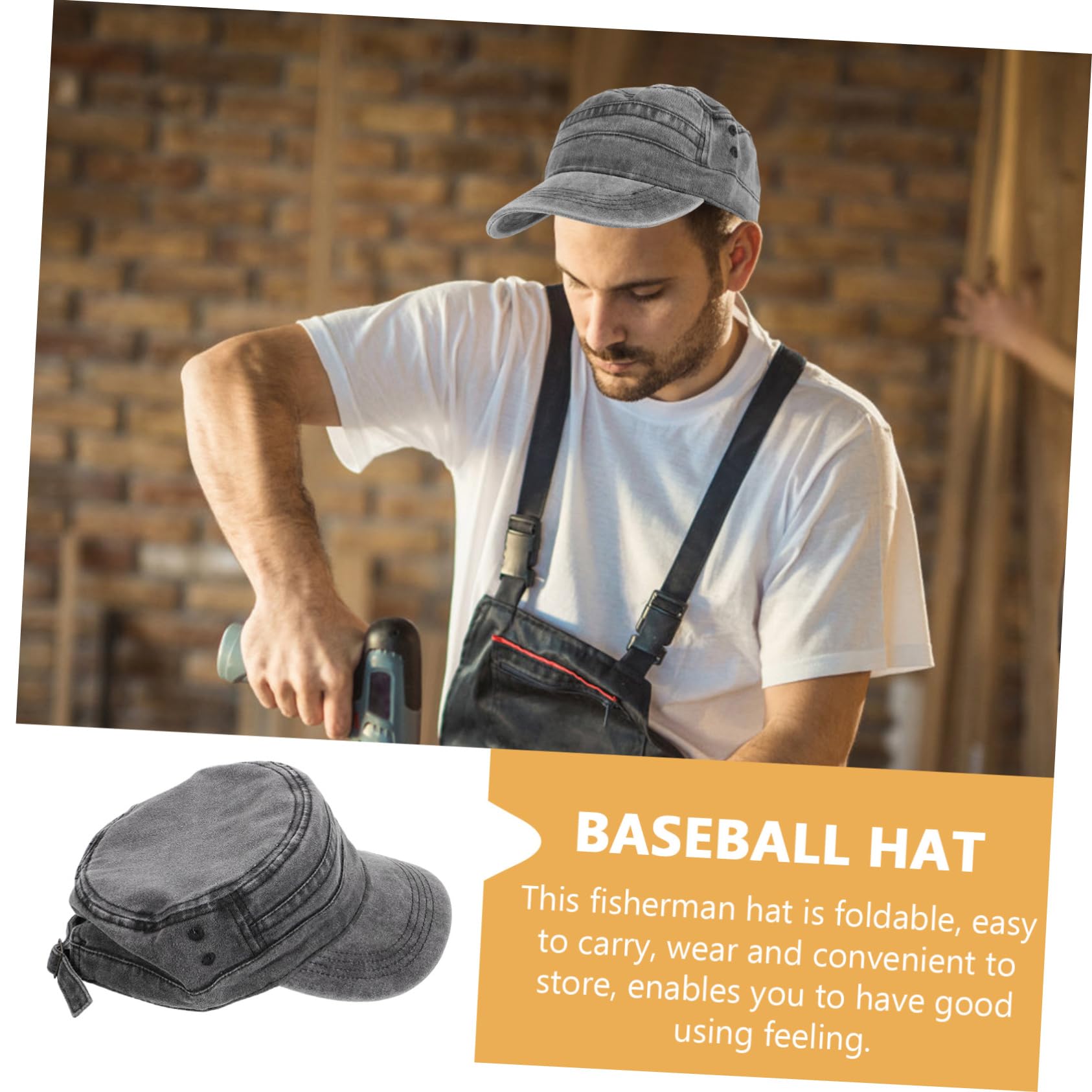 ibasenice Béisbol Unisex de Lavable para Sombrero Transpirable de Protección Solar para Actividades Diarias