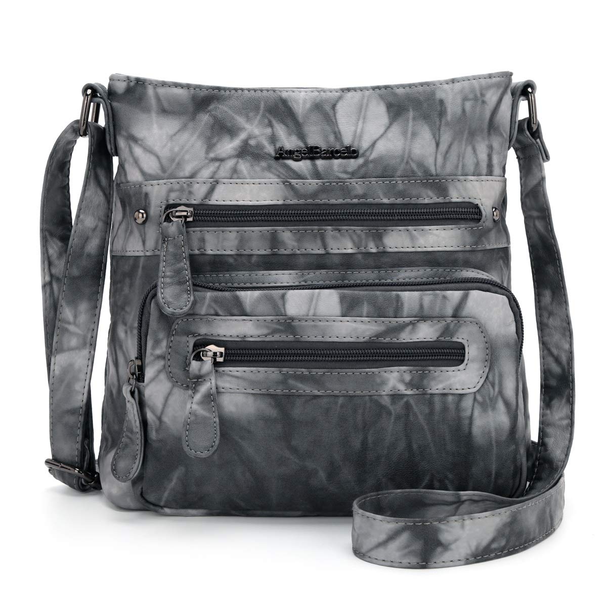 Angel Barcelo Crossover Purse and Handbags Crossbody Bags for Women,Ultra Soft Leather Neatpack Bag Shoulder Purses for Girl