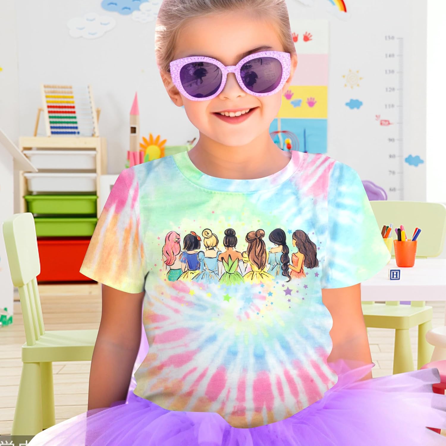 Magical Shirts for Girls: Princess Magic Kingdom Shirt Princess Tshirts Kids Toddler Cute Tee Family Vacation Trip Top - Image 7