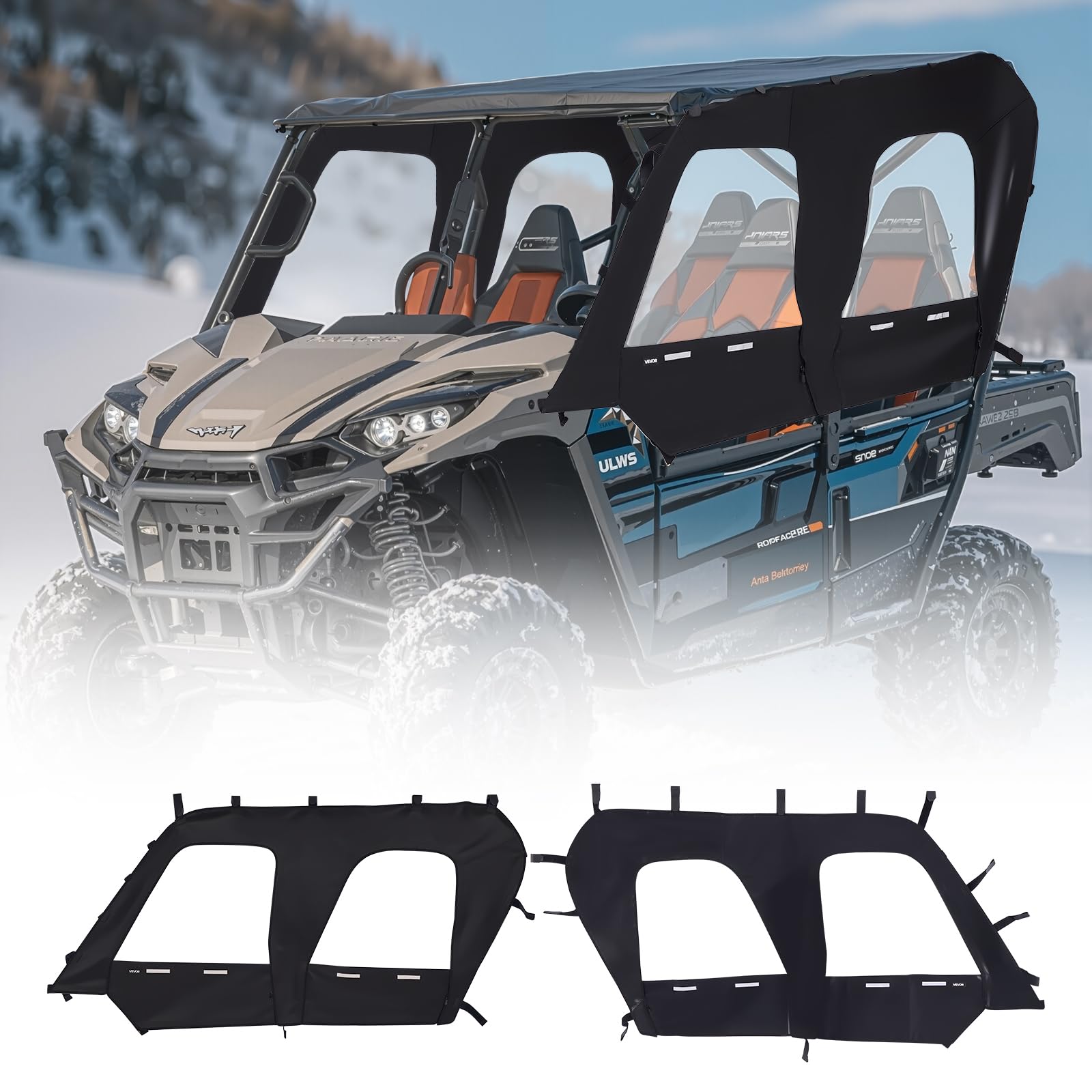 ティーズ ページ4 Amazon.com: VEVOR Cab Enclosure Upper Doors, Compatible with