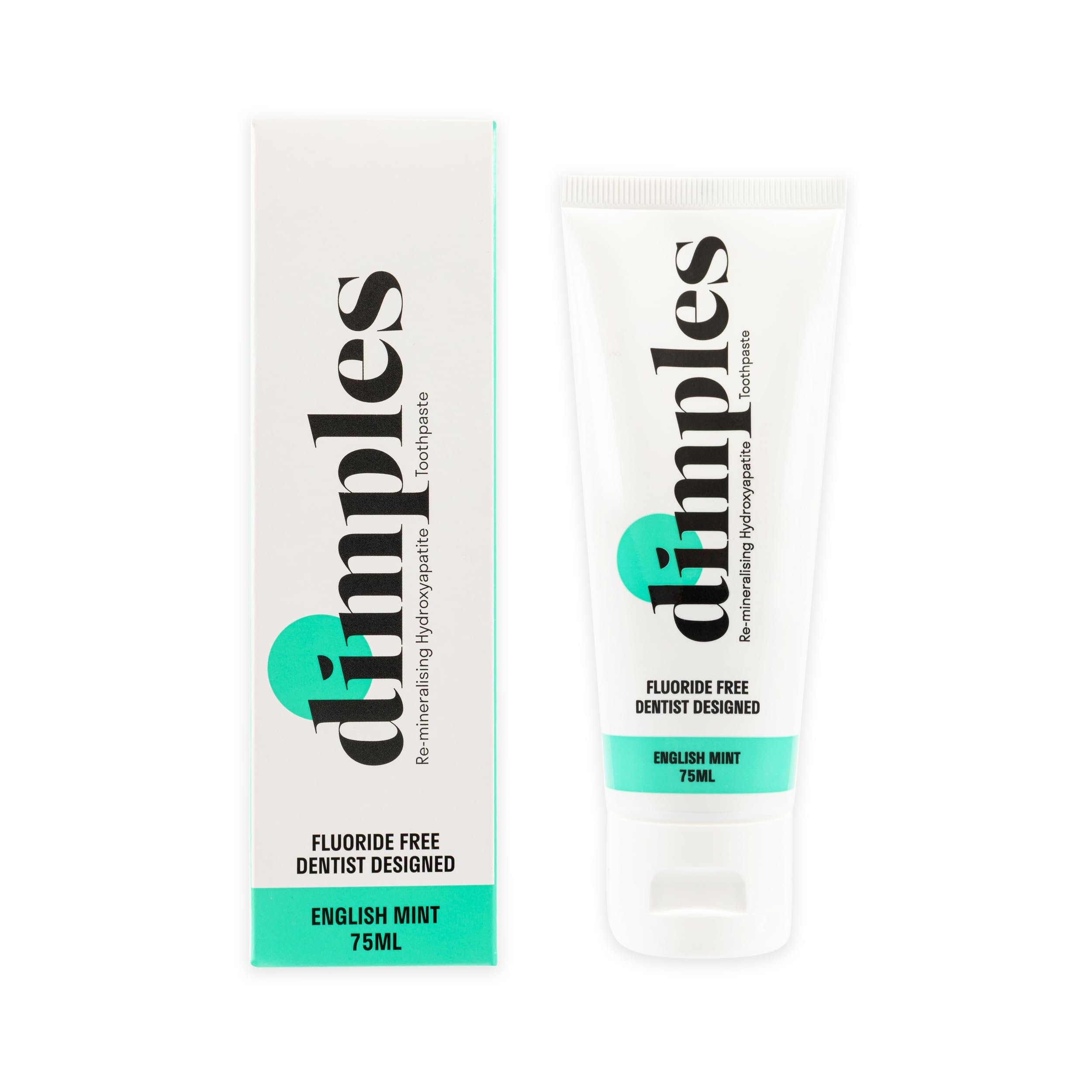 Dimples Fluoride Free Hydroxyapatite Toothpaste Mint 75ml