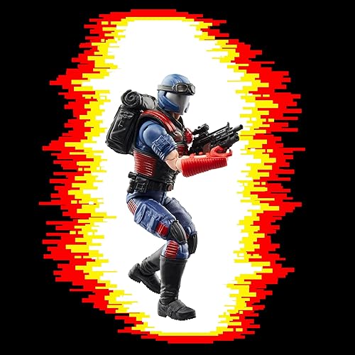 Miniatura 5 de G.I. Joe Classified Series Retro Cardback Cobra Viper, figura de acción coleccionable de 6 pulgadas con 13 accesorios