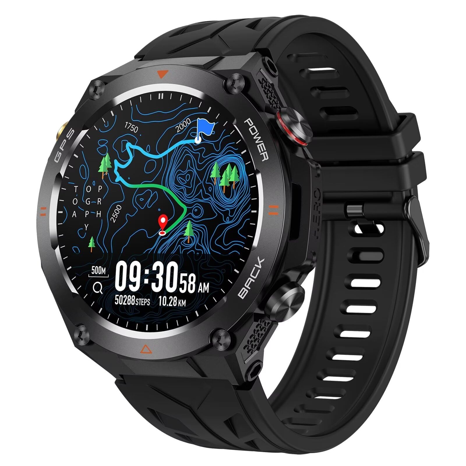 findtime GPS Smartwatch (A-schwarz)