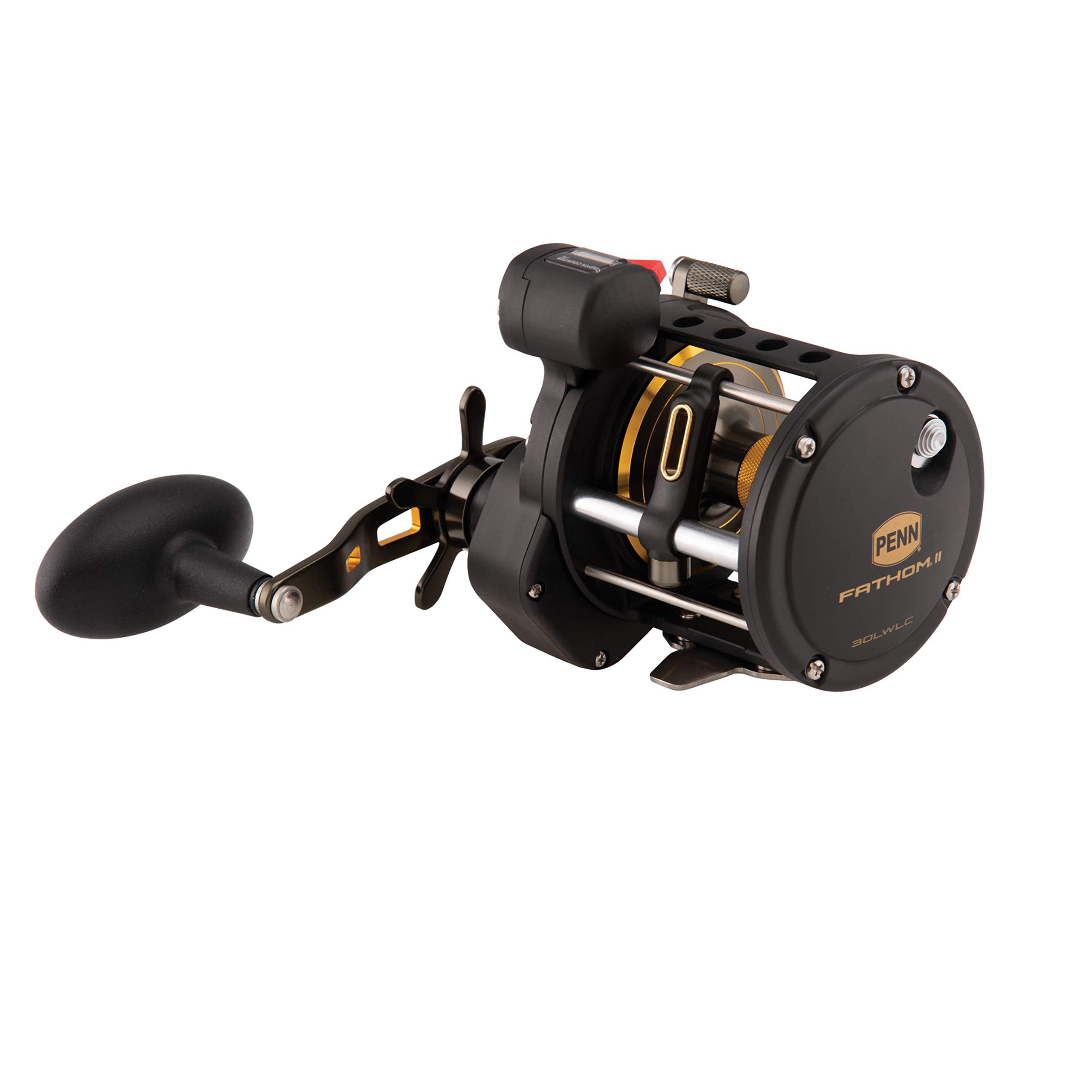 PENN Fathom® II Level Wind, Saltwater Fishing Reel, Conventional Reels, Sea, Nearshore/Lake Fishing, Shore and Kayak Fishing - Image 2