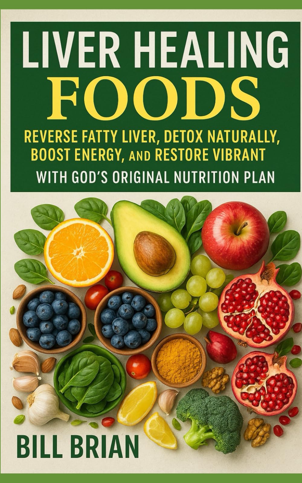 LIVER HEALING FOODS: Reverse Fatty Liver, Detox Naturally, Boost Energy, and Restore Vibrant Health with God’s Original Nutrition Plan: 7 (Foods that Heal Series)