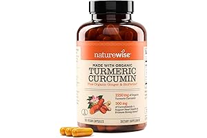 NatureWise Curcumin Turmeric 2250mg - Enhanced Joint Support
