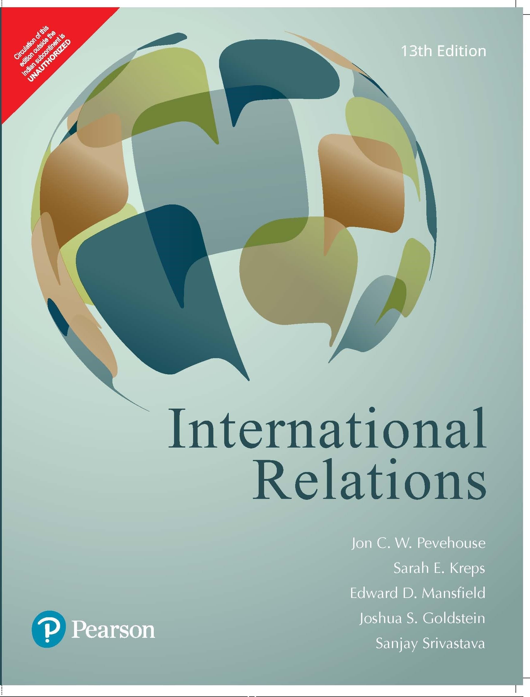 International Relations | 13th Edition | - Pearson: Jon C. W.