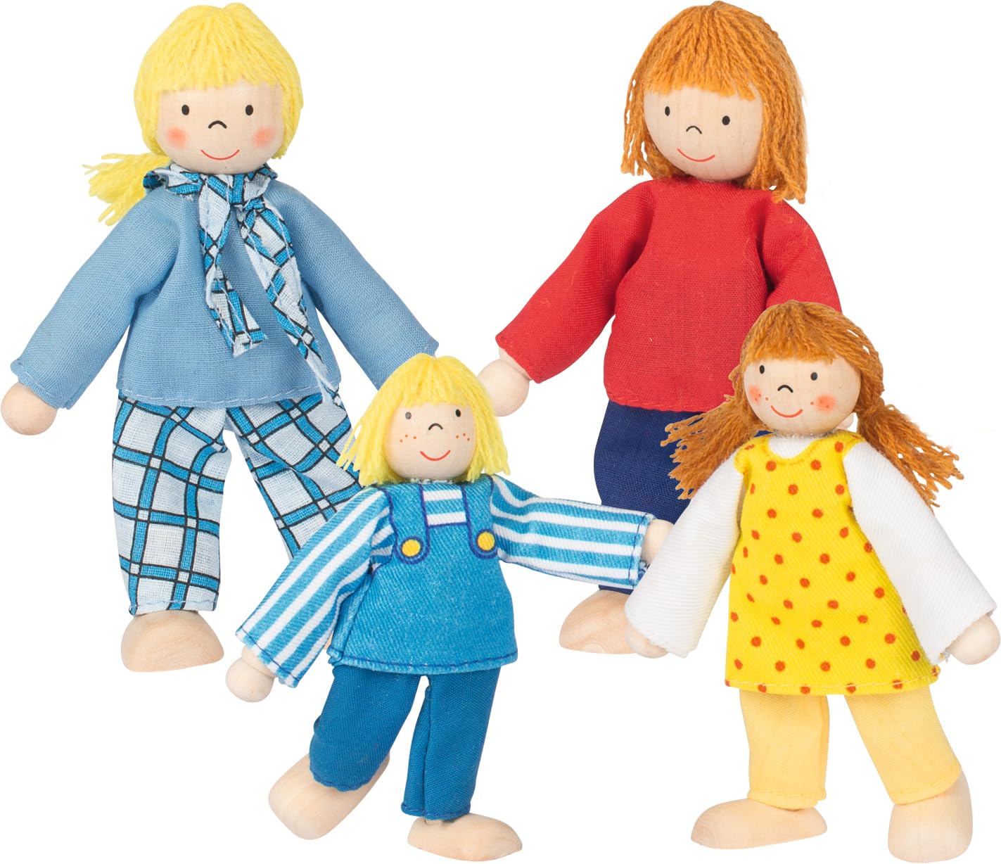 Goki Flexible Puppets Young Family Doll