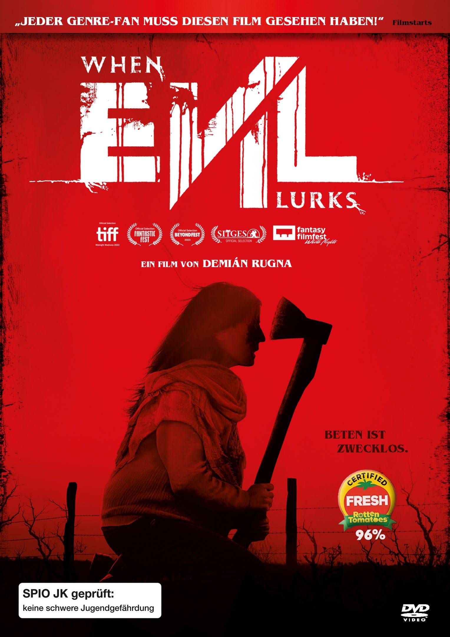When Evil Lurks Uncut en Blu-ray película de terror argentina en versión íntegra