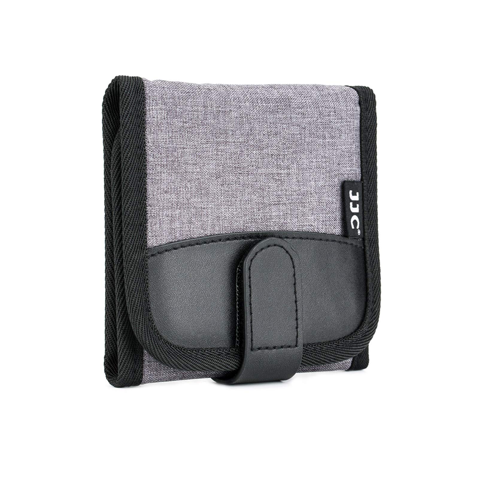 JJC 3 Poche Etui pour Filtre Protecteur Rangement Pliable pour Filtres UV CPL ND jusqu'à 82 mm