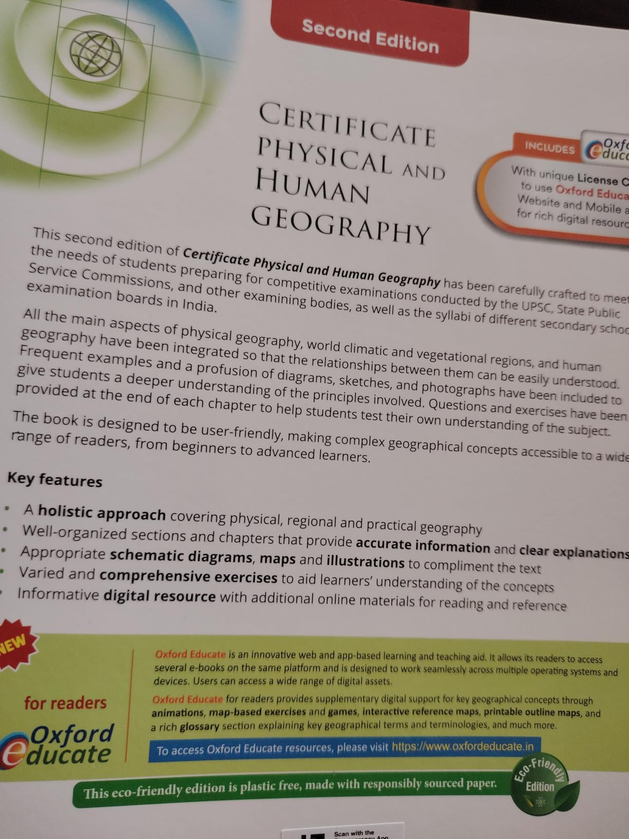 Certificate Physical and Human Geography Book