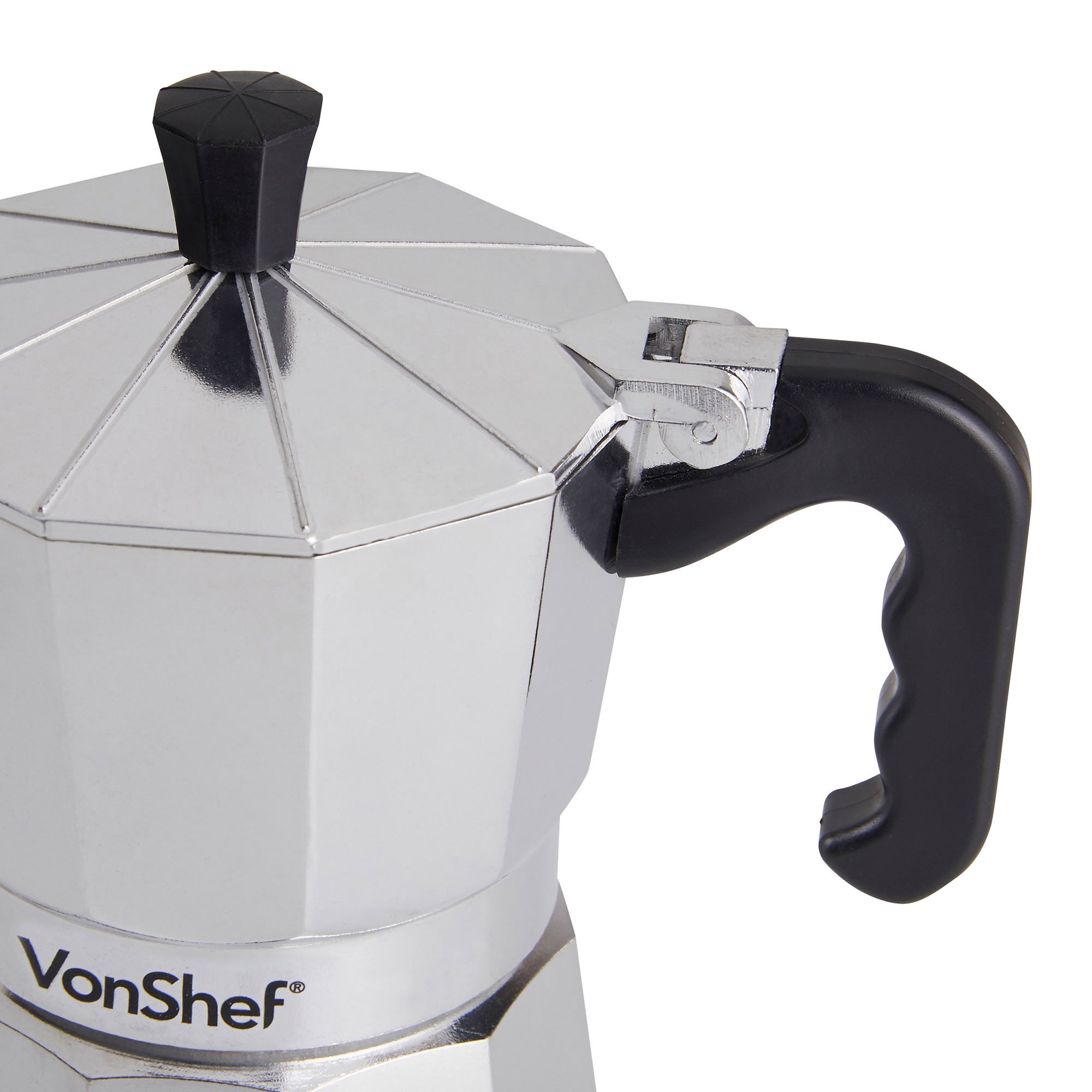 MOKAページ Amazon | VonShef 3 Cup Italian Espresso Coffee Maker Moka Stove