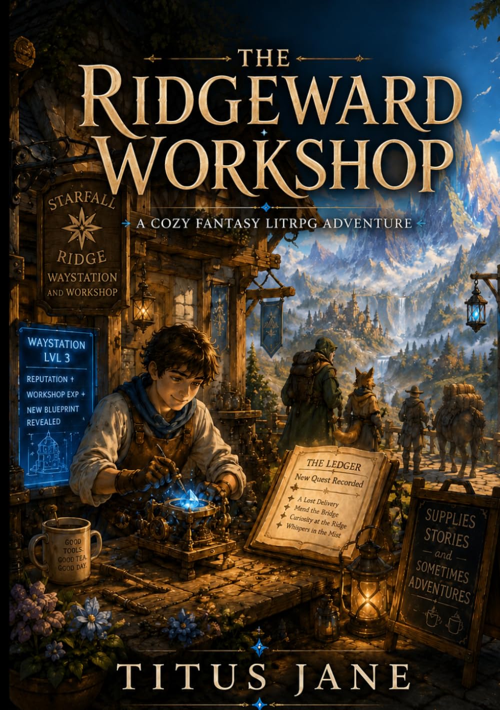 The Ridgeward Workshop: A Cozy Fantasy LitRPG Adventure