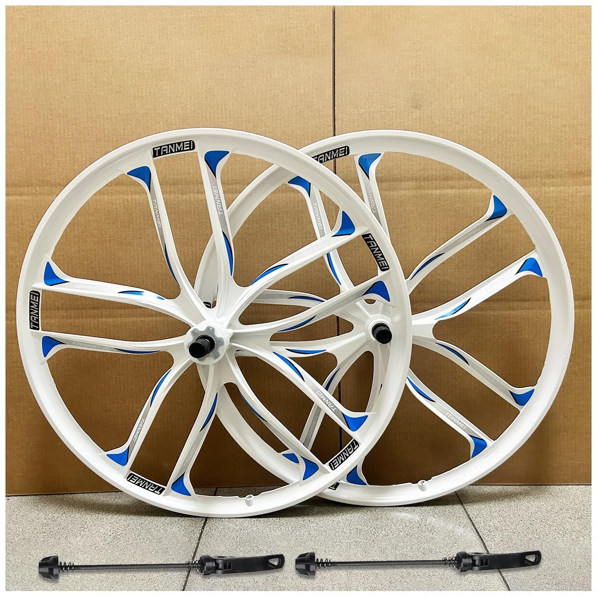 Roues de VTT 26 pouces anti voilement pour freins à disque sûrs