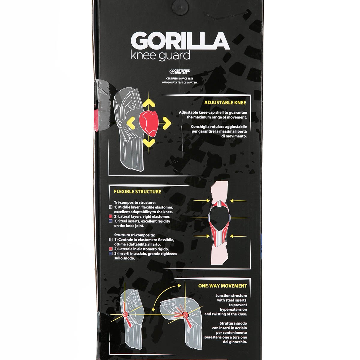 Acerbis Gorilla 0022114.323 - Rodillera de motocross