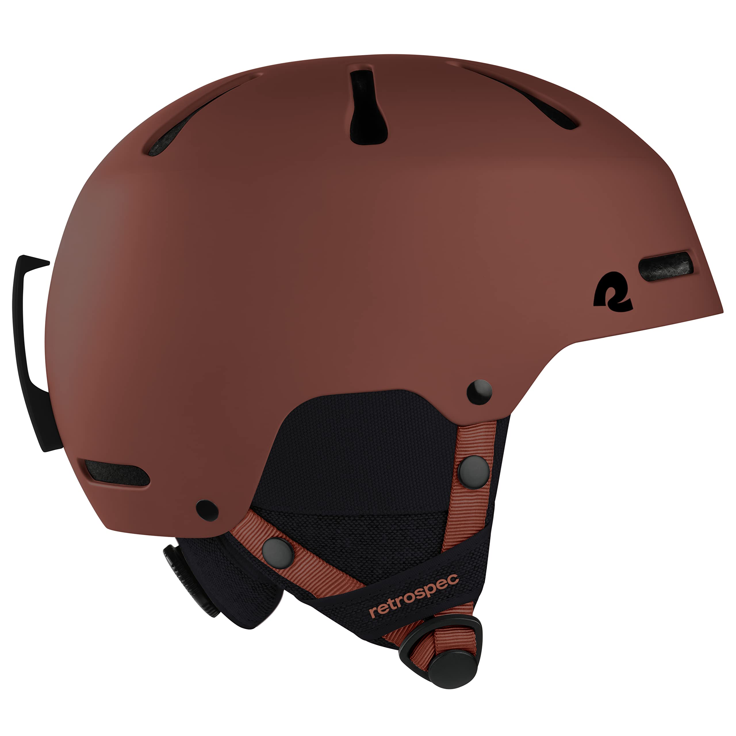 Retrospec Comstock Ski Helmet - Snowboard Helmet for Adults &amp; Youth - Adjustable Fit Snow Helmet with Protective Shell and Breathable Vents for Men, Women, Boys &amp; Girls