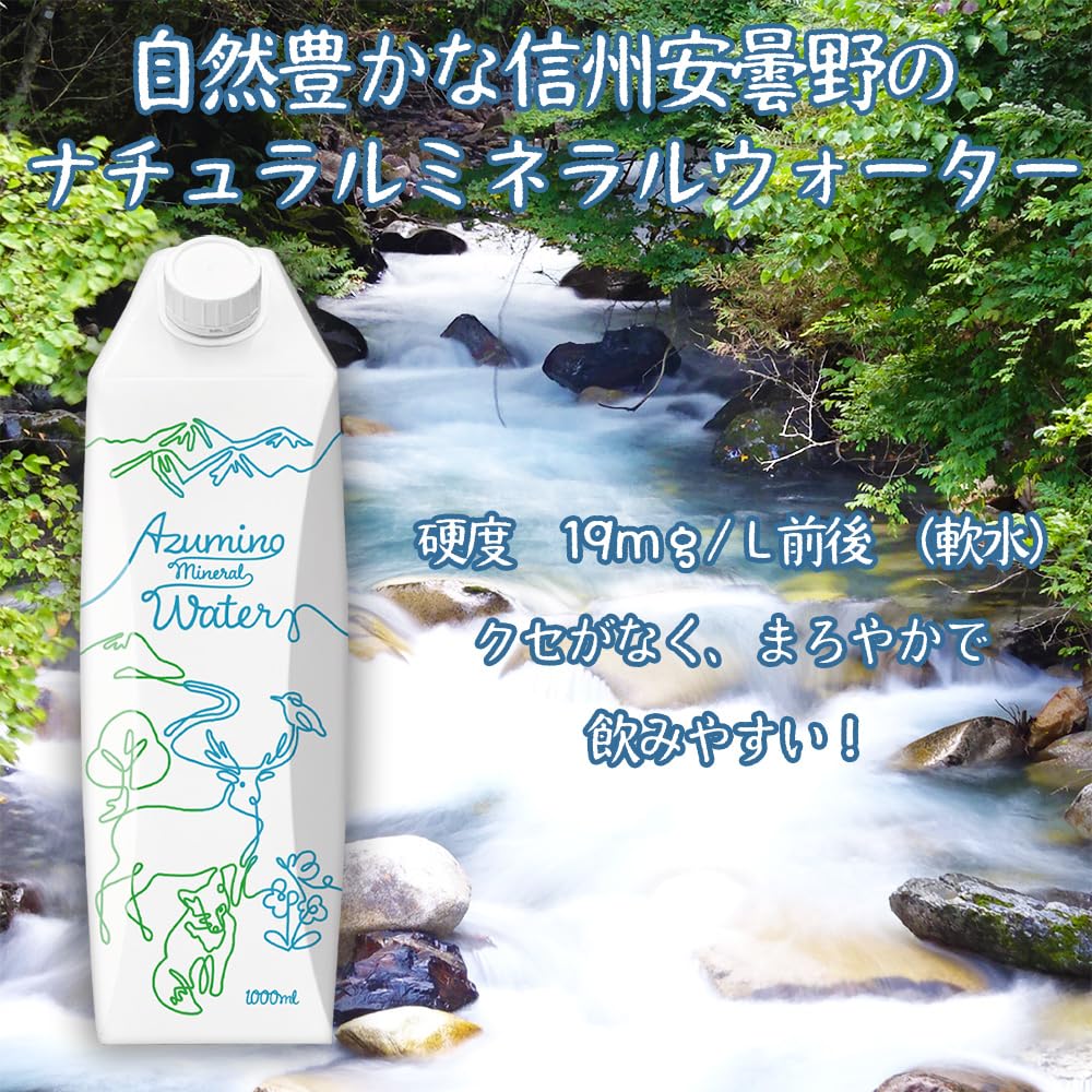 Amazon.co.jp: ゴールドパック azumino ミネラルウォーター 紙 TGA1L