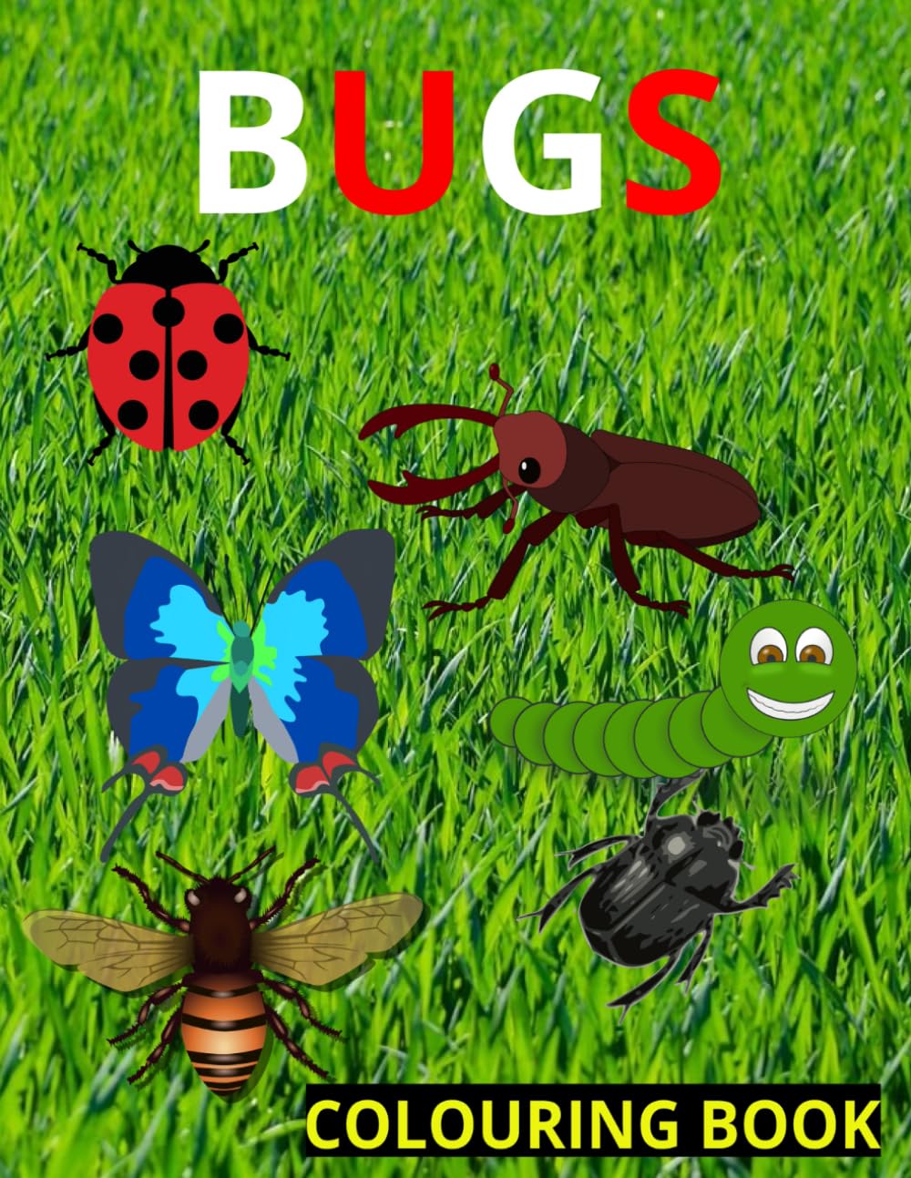 Creepy Crawly Coloring: Fun Bugs for Kids