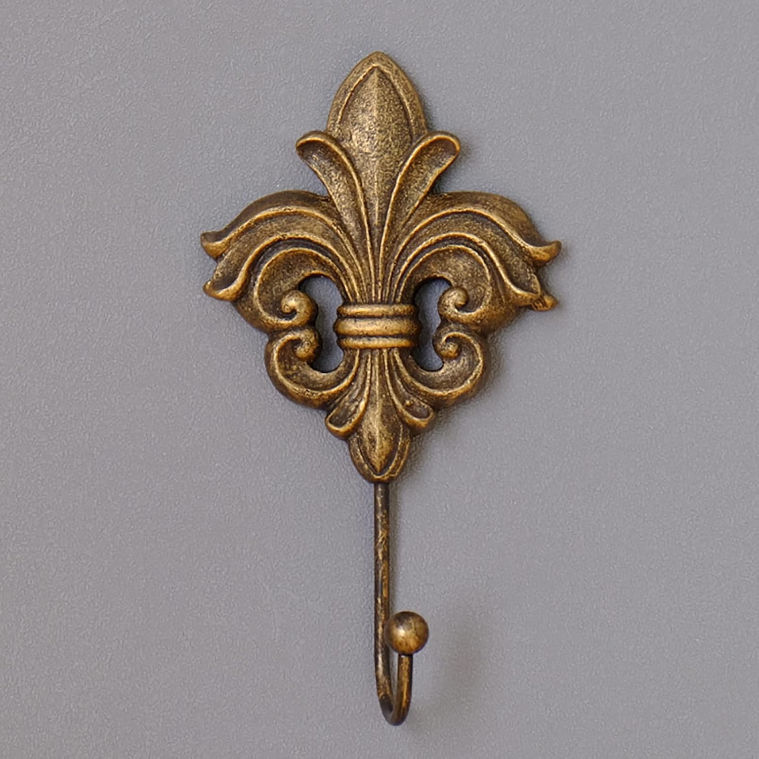 Coat Rack/American French Retro Crown Decoration Hook/Creative Wall Coat Hook/Hall Entrance Decoration Hook (Color : A) (C)