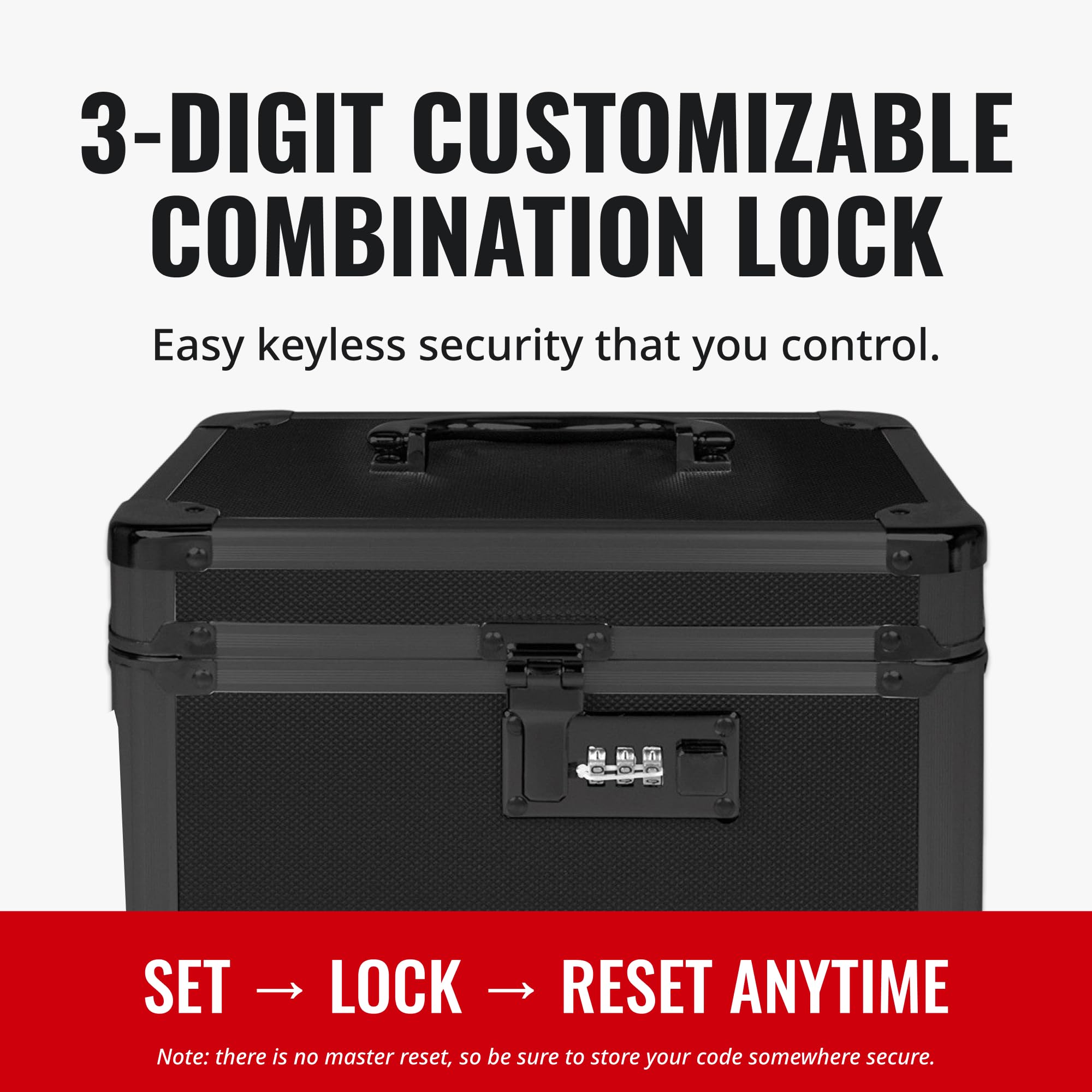 Amazon.com : Vaultz Combination Lock Box - Pack of 1-10 x 7.25 x